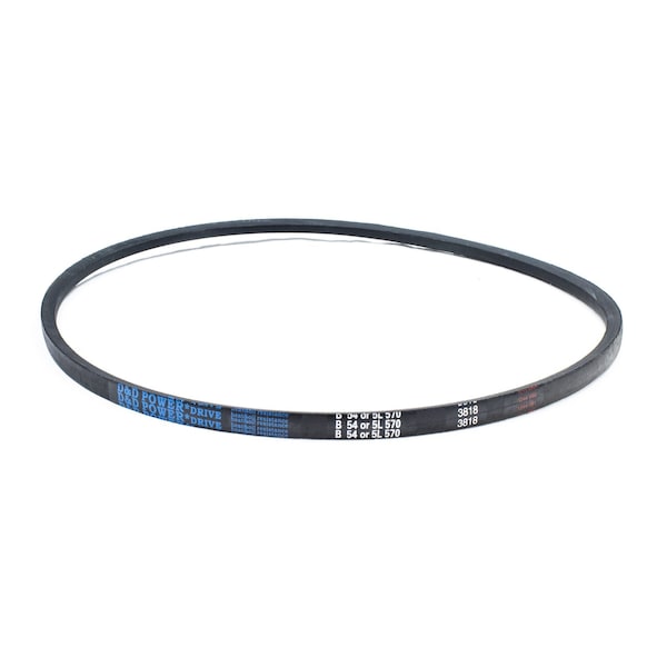 D&D B54/5L570 Classical V-Belt, 57 in Outside Length, 21/32 in Top Width, 1 Ribs B54/5L570 - main